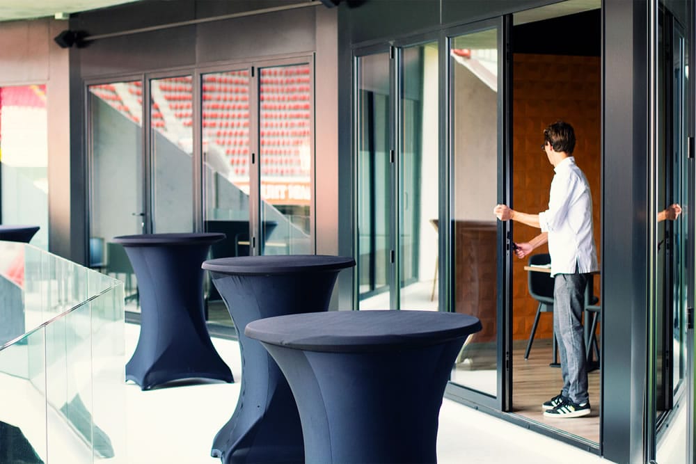 Sfeerbeeld van het barzicht in Bistro Berto